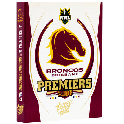 2006 NRL Premiers Brisbane Broncos Collector Card Set