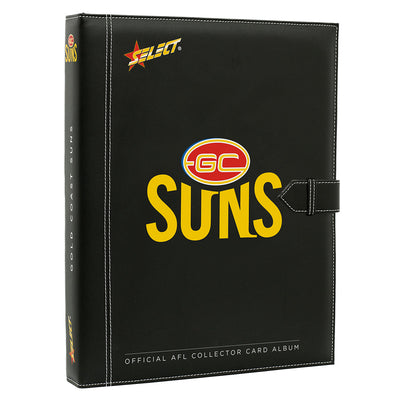 Retro AFL Gold Coast Suns Card Binder
