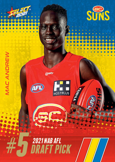2021 NAB AFL Draft Pick Cards