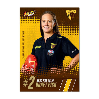 2022 NAB AFLW Draft Pick Cards