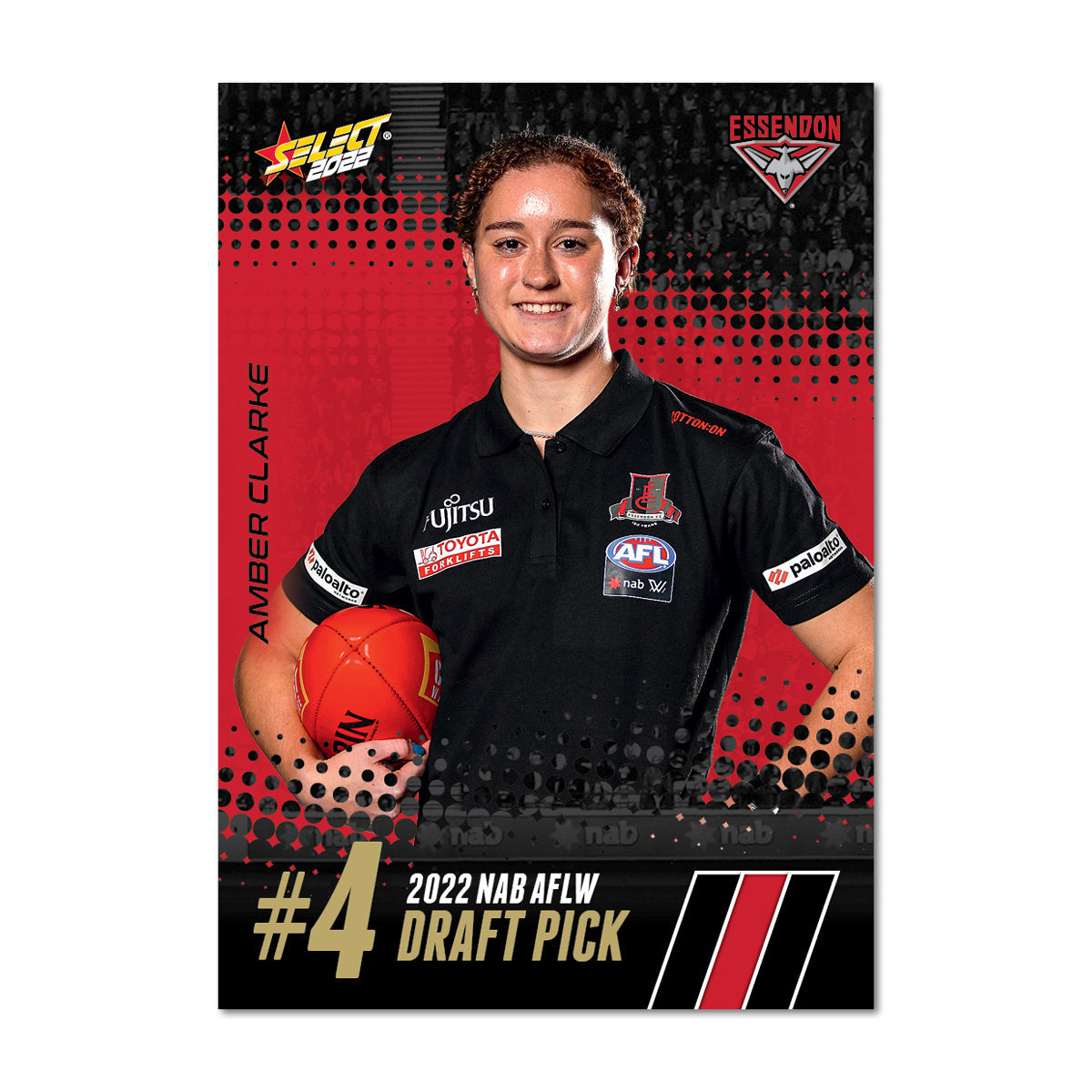 2022 NAB AFLW Draft Pick Cards