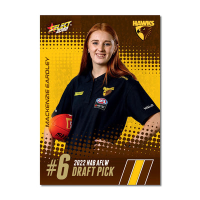 2022 NAB AFLW Draft Pick Cards
