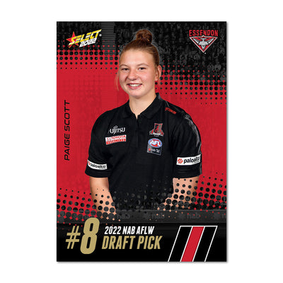 2022 NAB AFLW Draft Pick Cards