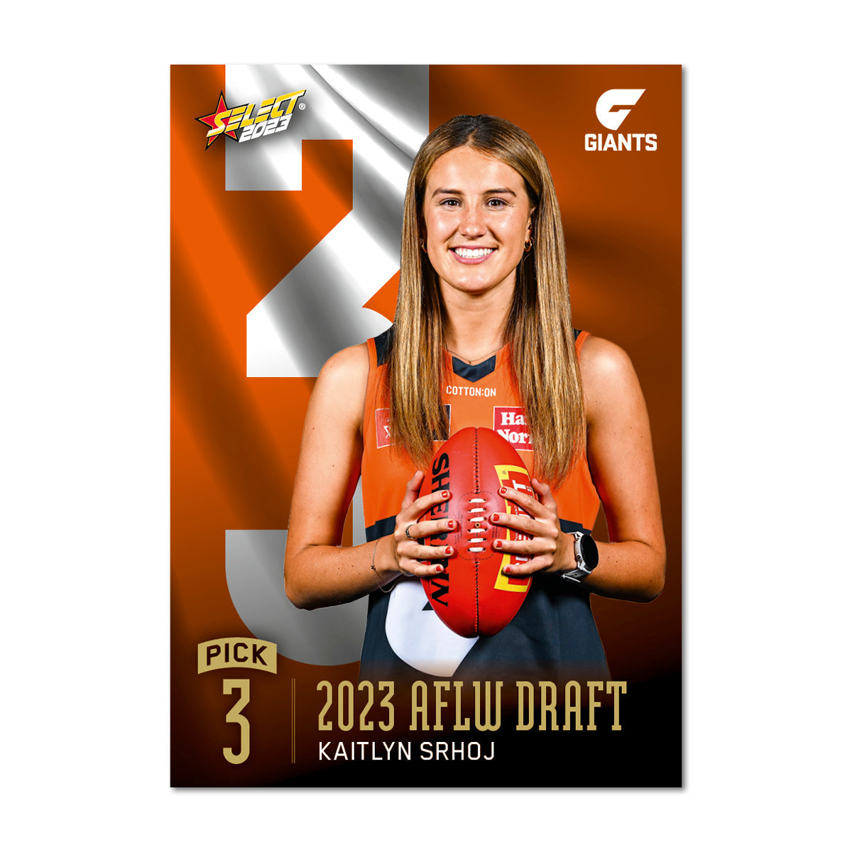 2023 AFLW Draft Pick Cards