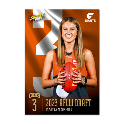 2023 AFLW Draft Pick Cards