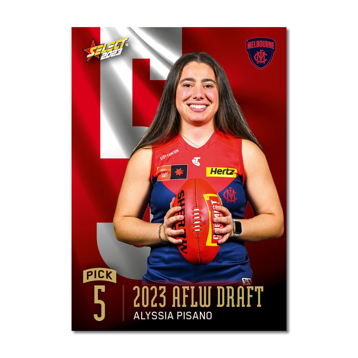 2023 AFLW Draft Pick Cards