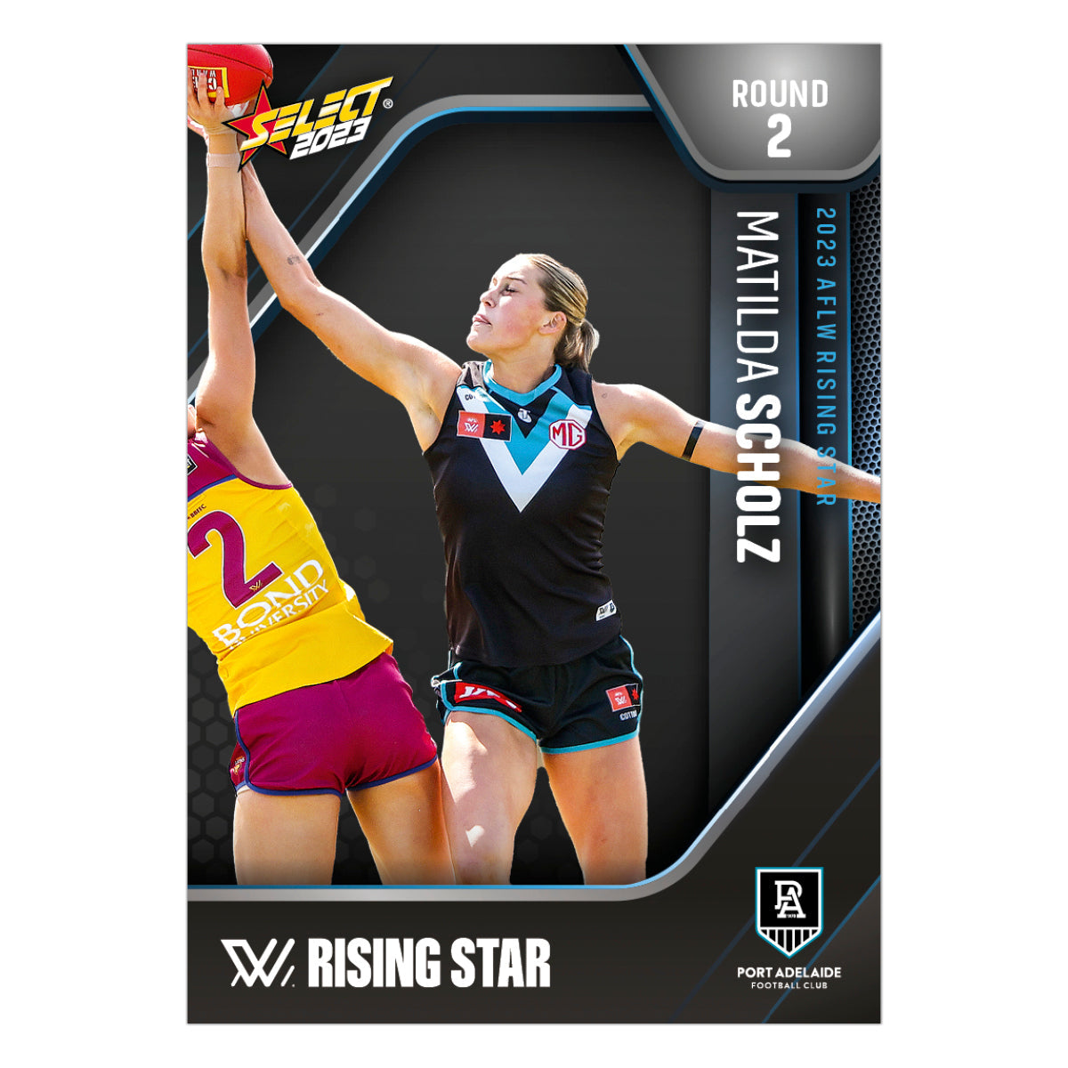 AFLW Season 8 Round 2 Rising Star - Matilda Scholz- Port Adelaide