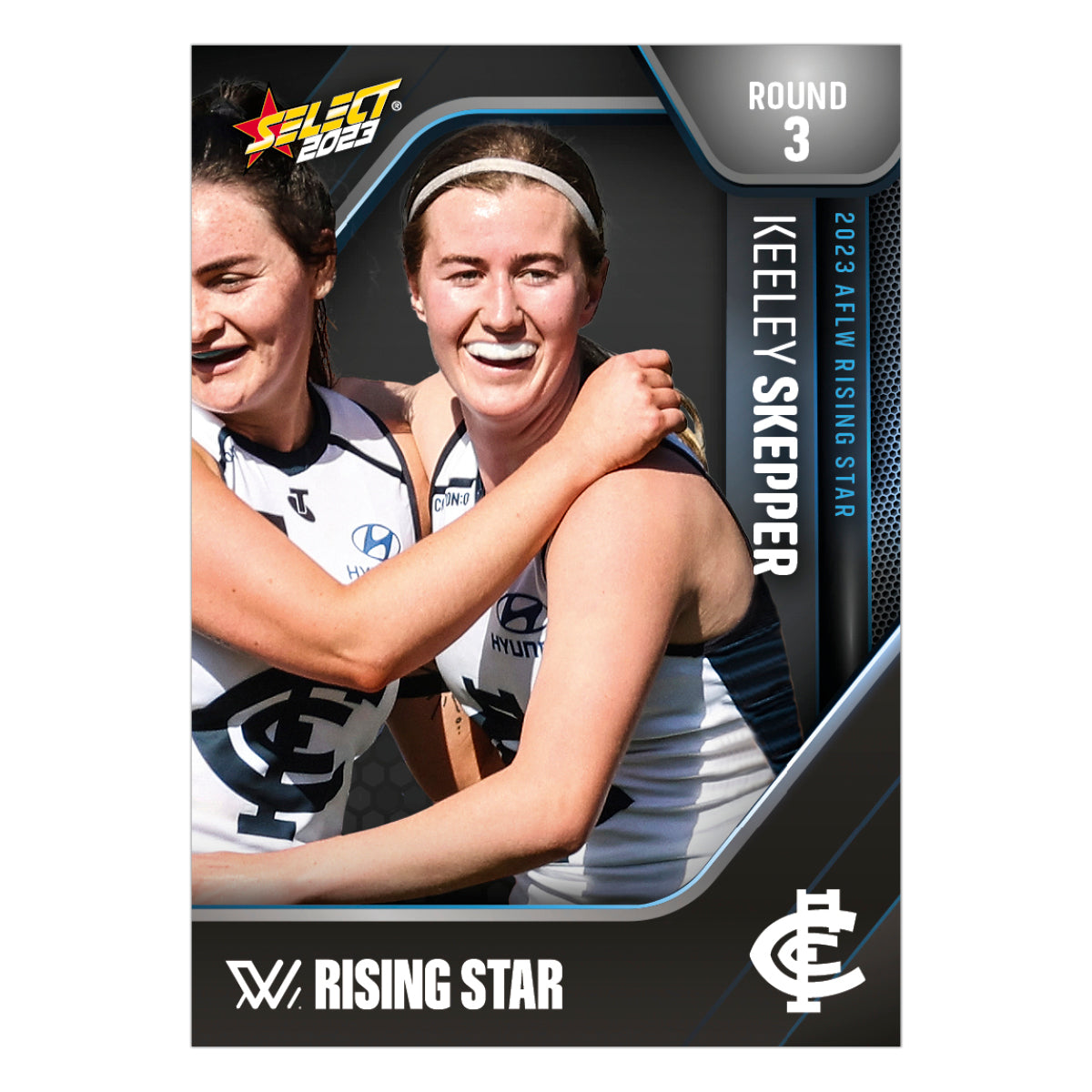 AFLW Season 8 Round 3 Rising Star - Keeley Skepper - Carlton