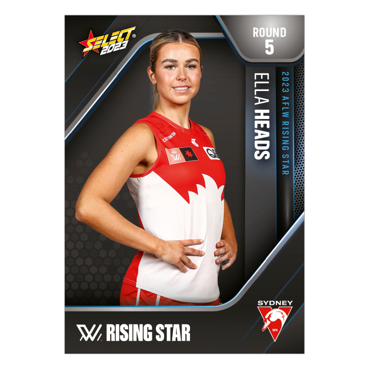 AFLW Season 8 Round 5 Rising Star - Ella Heads - Sydney