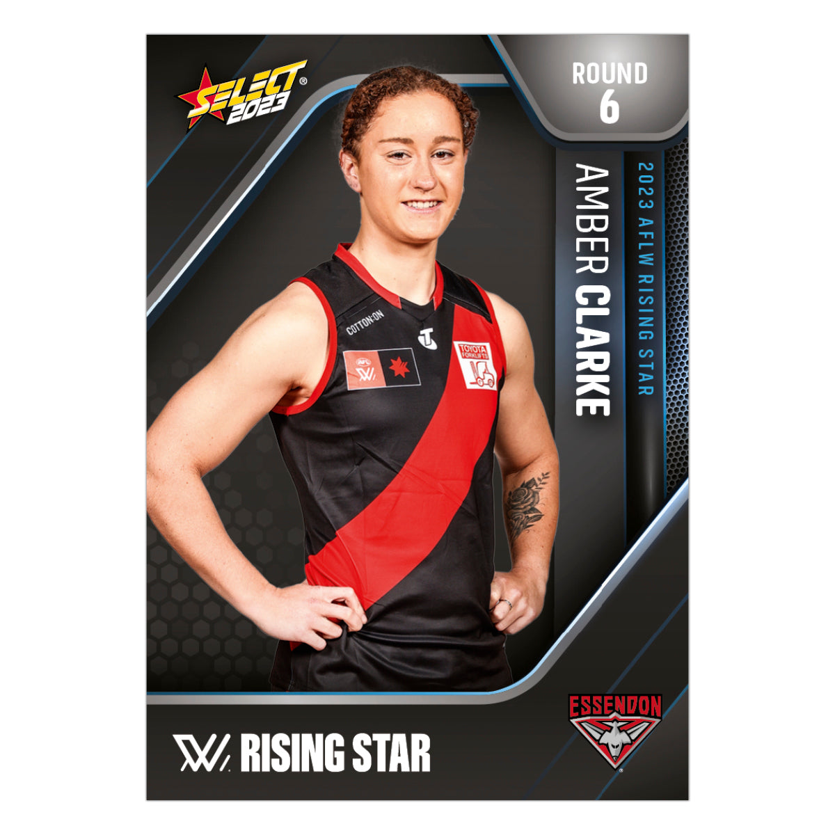 AFLW Season 8 Round 6 Rising Star - Amber Clarke - Essendon