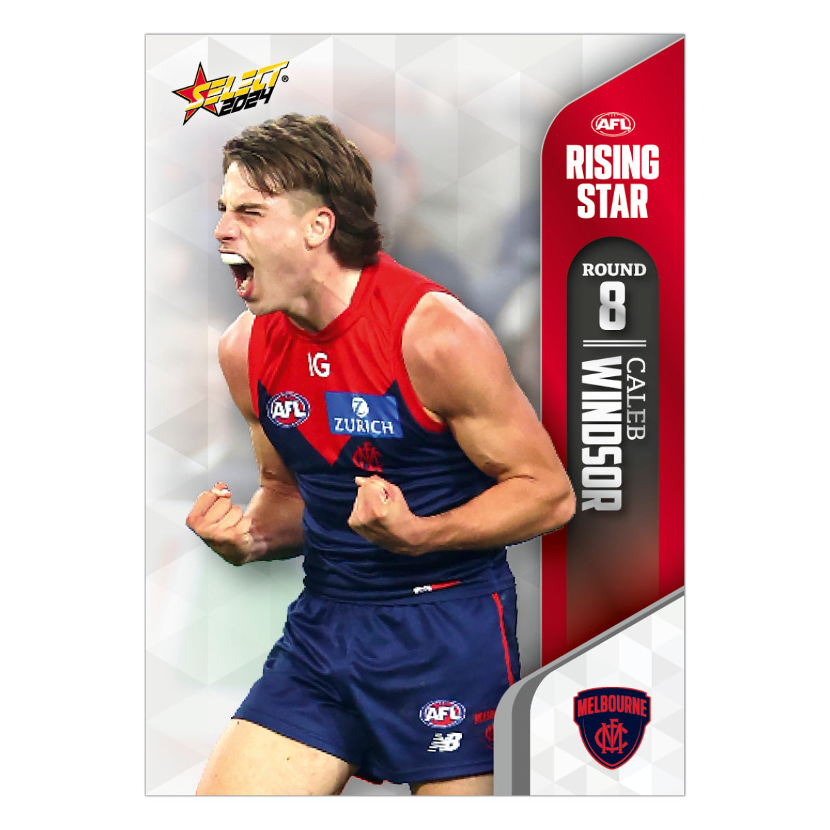 2024 AFL Round 8 Rising Star - Caleb Windsor - Melbourne