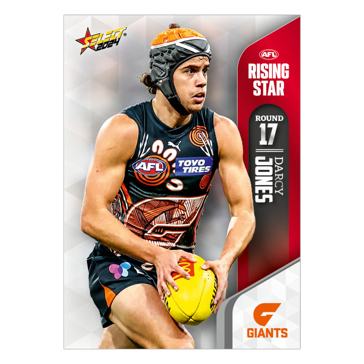 2024 AFL Round 17 Rising Star - Darcy Jones - GIANTS