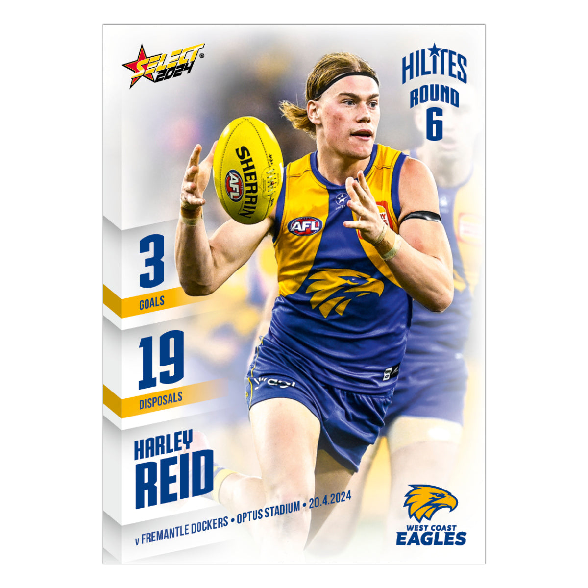 2024 AFL Round 6 Hilites - Harley Reid - West Coast