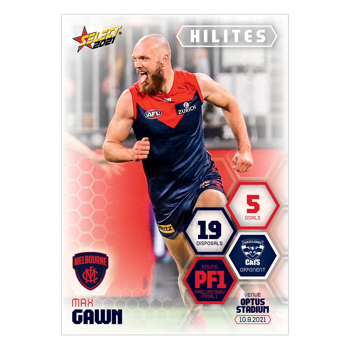 2021 Finals Week 3 PF1 - Max Gawn - Melbourne