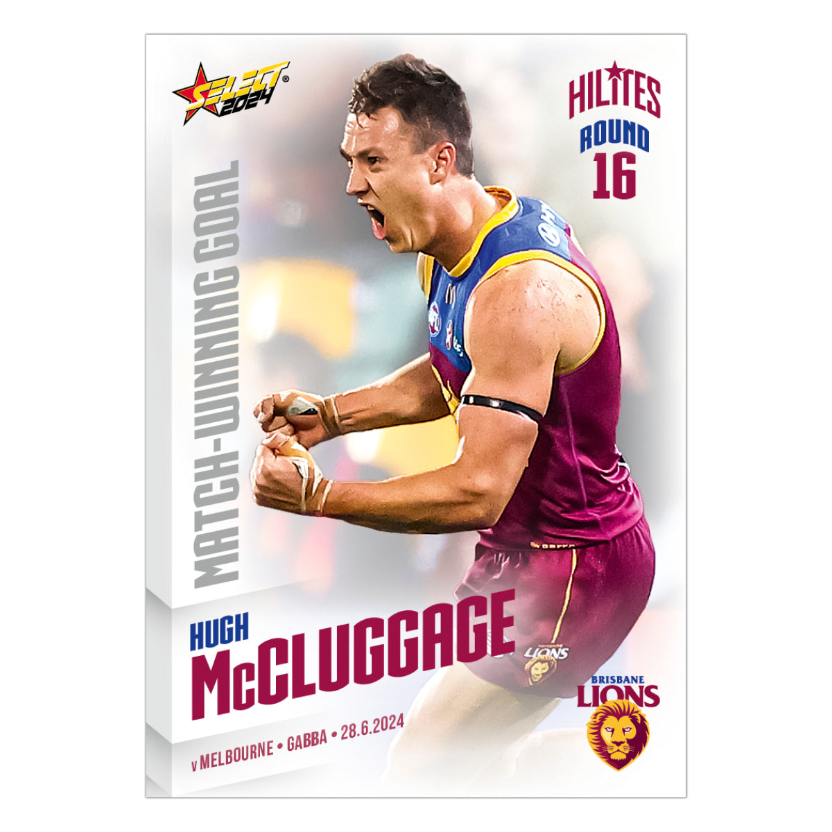 2024 AFL Round 16 Hilites - Hugh McCluggage - Brisbane