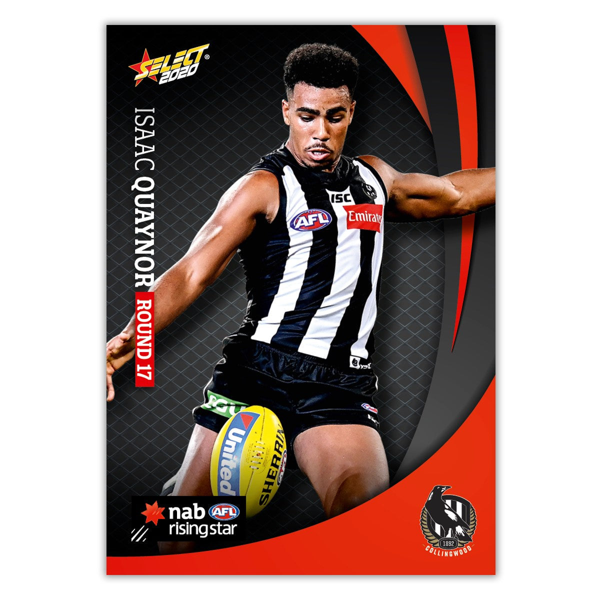 2020 Round 17 Rising Star - Isaac Quaynor - Collingwood
