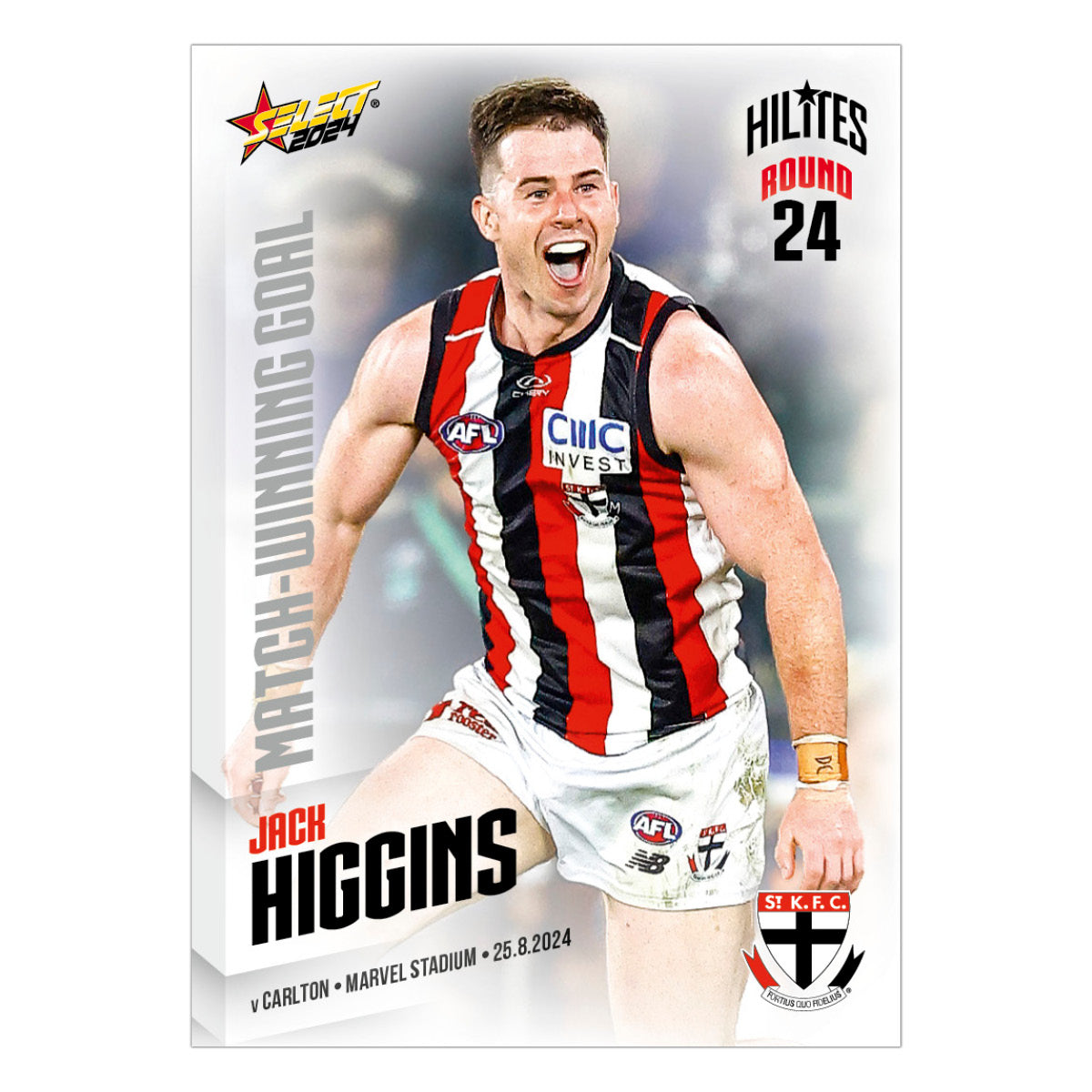 2024 AFL Round 24 Hilites - Jack Higgins - St Kilda