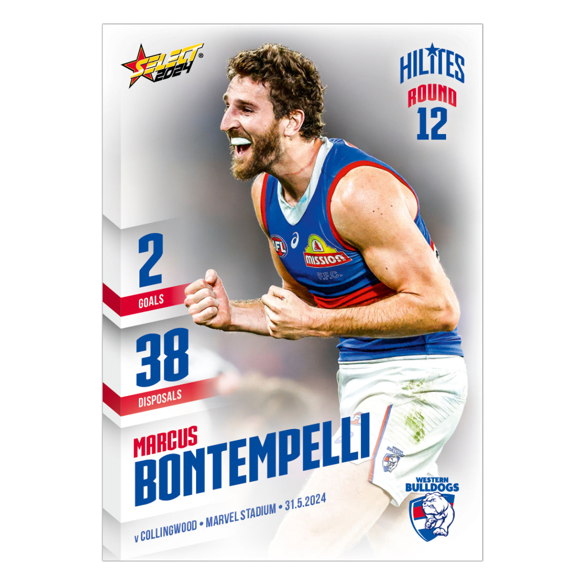 2024 AFL Round 12 Hilites - Marcus Bontempelli - Western Bulldogs