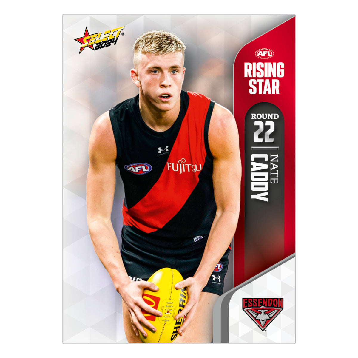 2024 AFL Round 22 Rising Star - Nate Caddy - Essendon