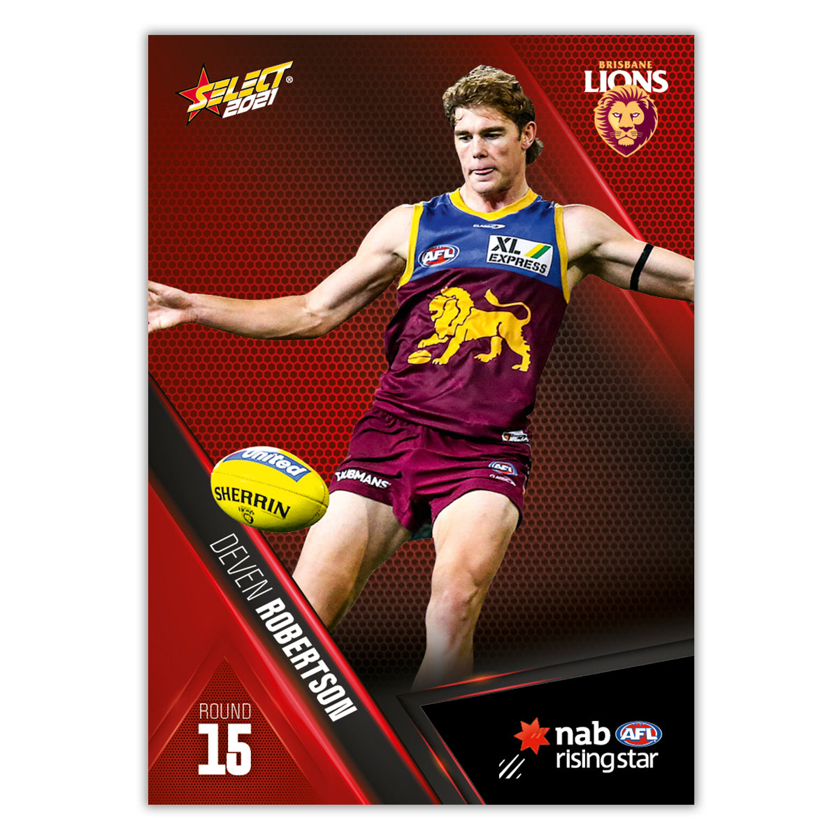2021 Round 15 Rising Star - Deven Robertson - Brisbane