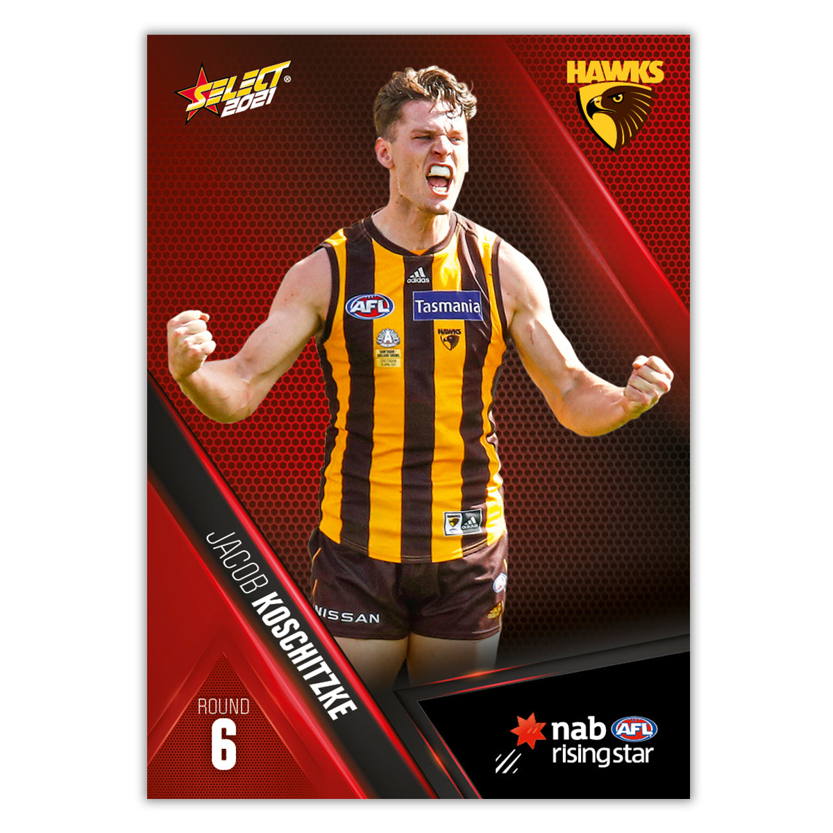2021 Round 6 Rising Star - Jacob Koschitzke - Hawthorn