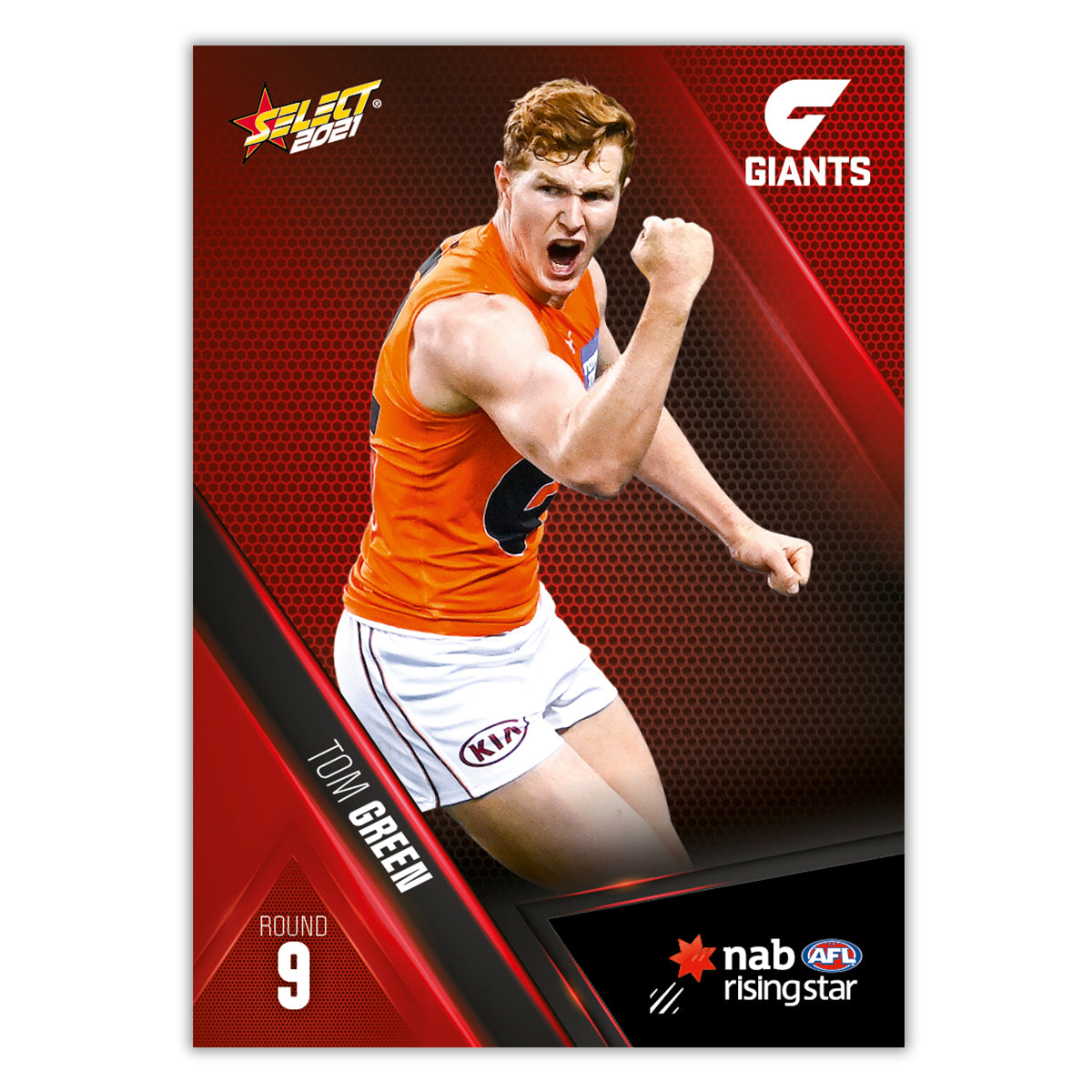 2021 Round 9 Rising Star - Tom Green - GWS