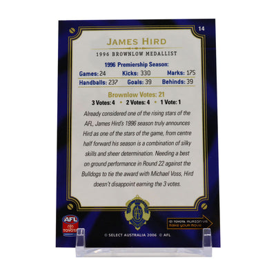 AFL Champions of the Brownlow Limited Edition Card Set
