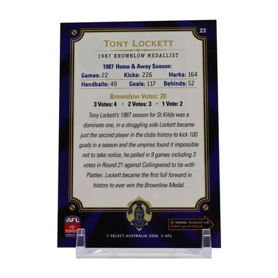 AFL Champions of the Brownlow Limited Edition Card Set