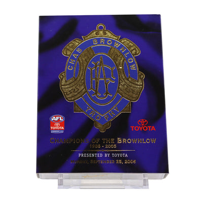 AFL Champions of the Brownlow Limited Edition Card Set