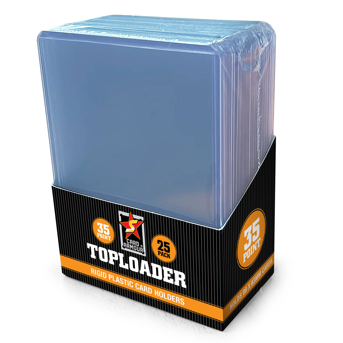 Card Armour 35pt Top Loaders - 25 Pack