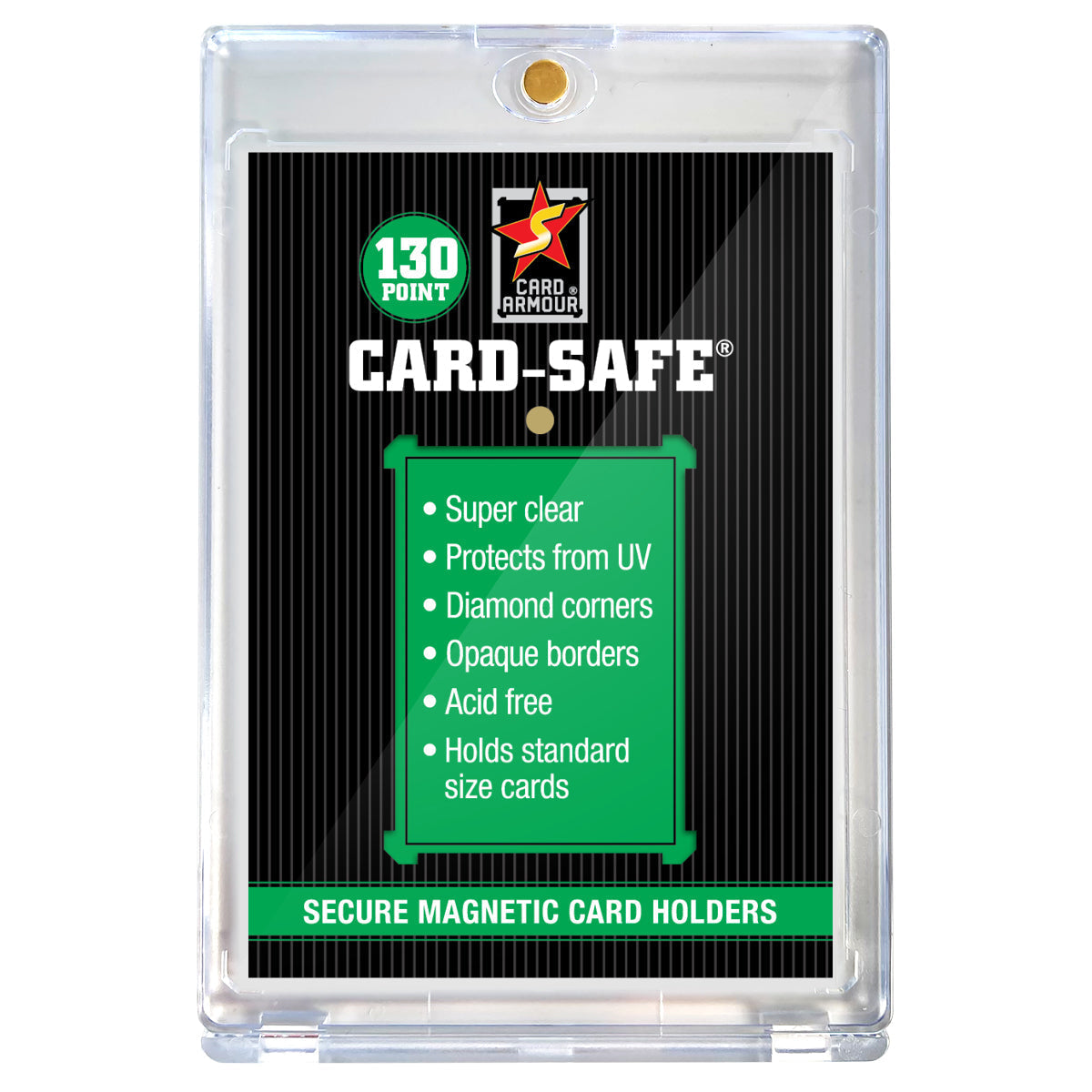 Card Safe 130pt Magnetic Holders (Box of 25)