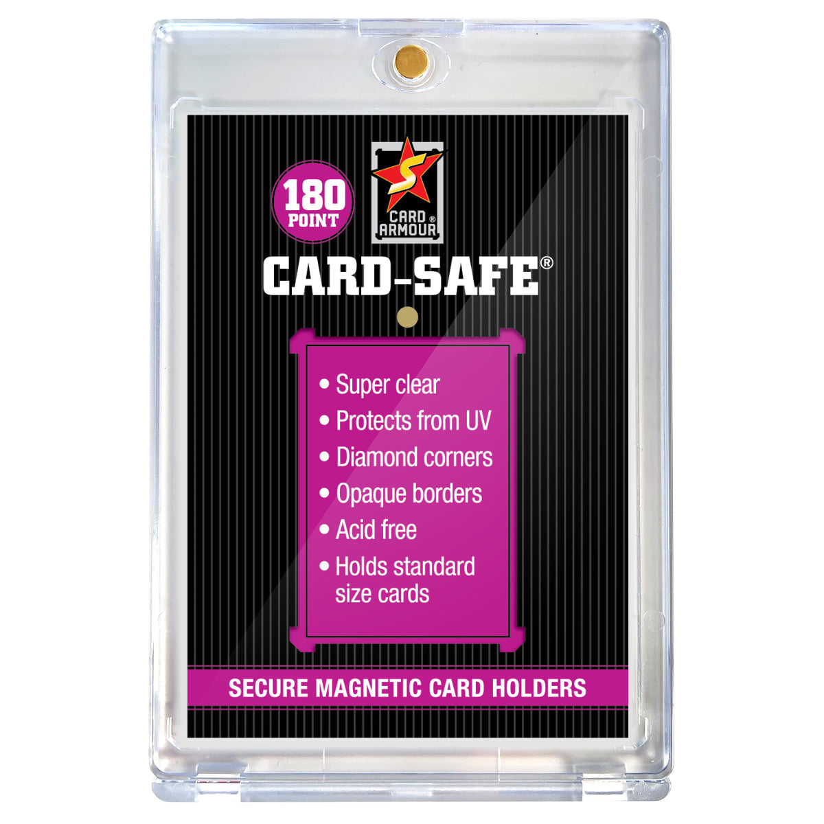 Card Armour 180pt Magnetic Card Holders (Box of 20)