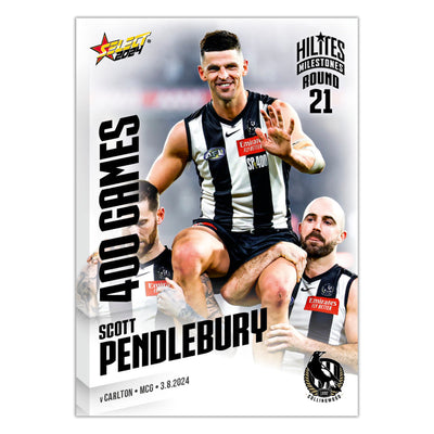 2024 AFL Hilites Milestones - Scott Pendlebury - 400 Games