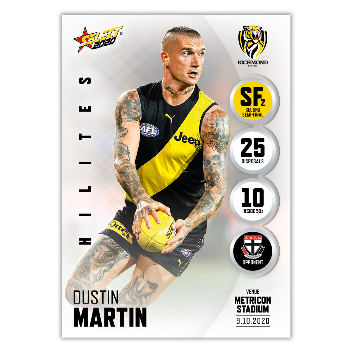 Finals Week 2 Hilite SF2 - Dustin Martin - Richmond