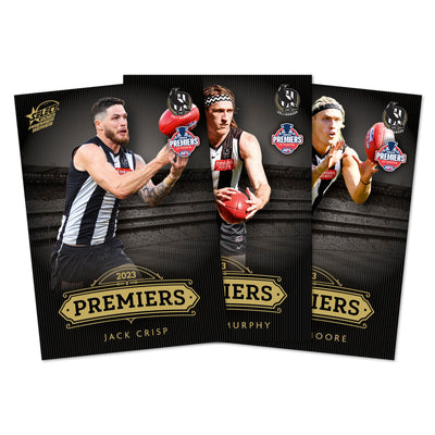 Official AFL Collingwood 2023 Premiers Limited Edition Card Set