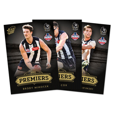 Official AFL Collingwood 2023 Premiers Limited Edition Card Set