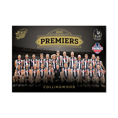 Official AFL Collingwood 2023 Premiers Limited Edition Card Set