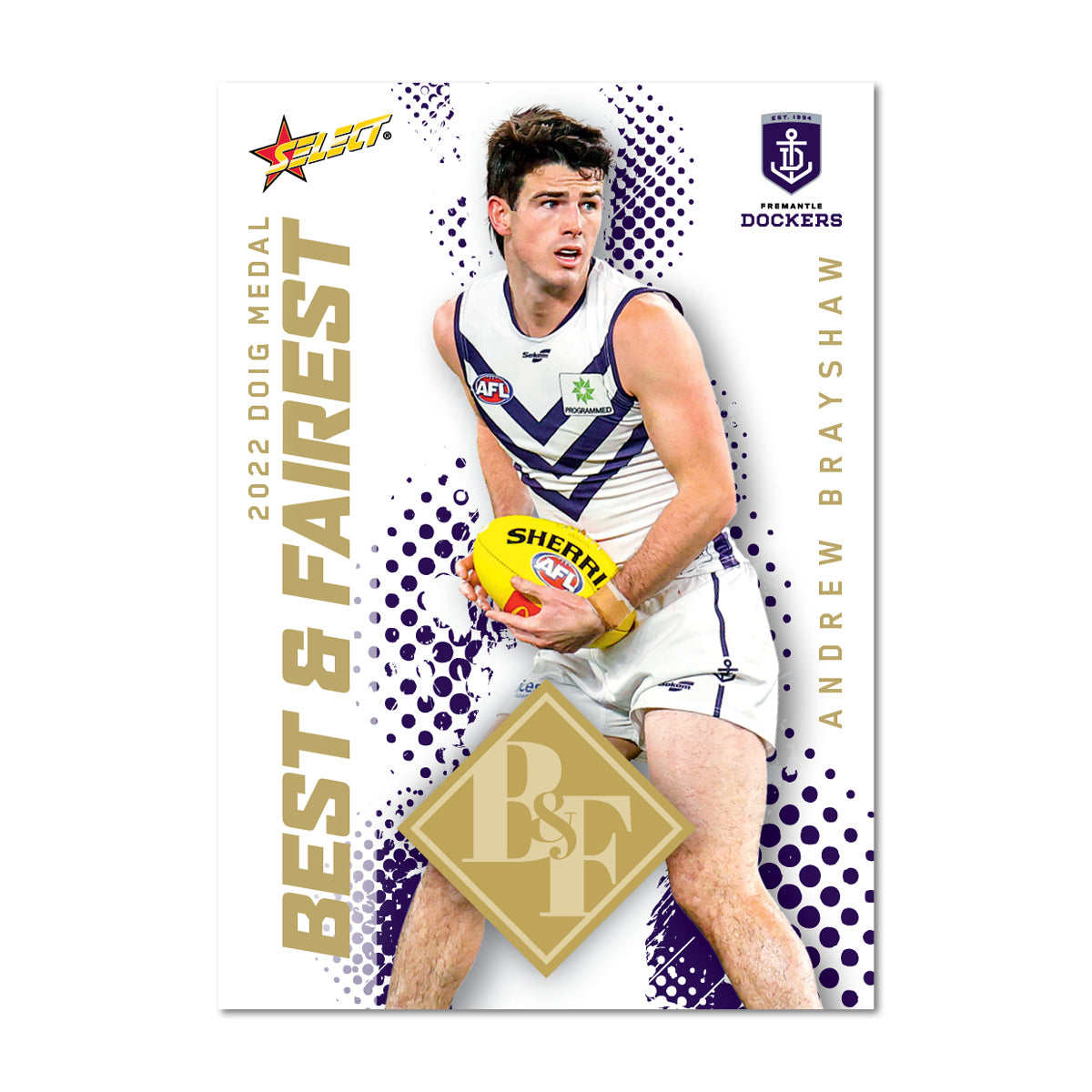 2022 AFL Club Best & Fairest Cards