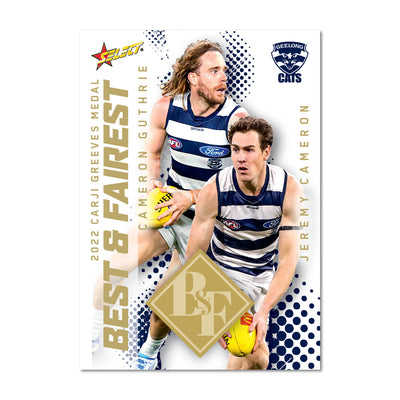 2022 AFL Club Best & Fairest Cards
