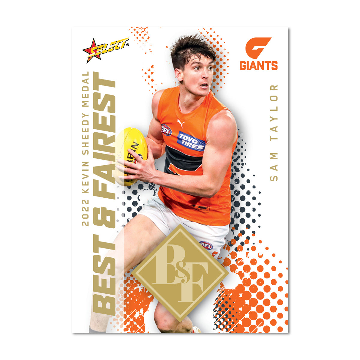 2022 AFL Club Best & Fairest Cards