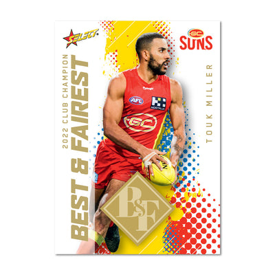 2022 AFL Club Best & Fairest Cards
