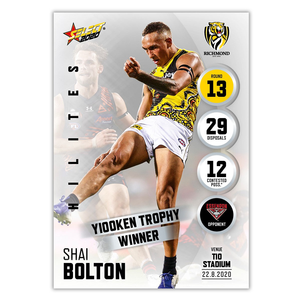 2020 Round 13 Hilite - Shai Bolton - Richmond
