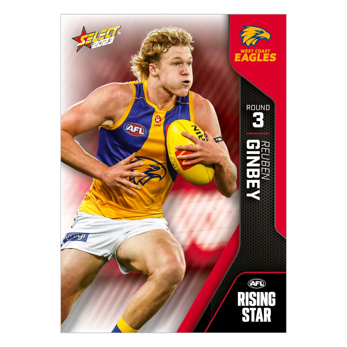 2023 AFL Round 3 Rising Star - Reuben Ginbey - West Coast Eagles