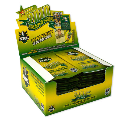 2010 NRL Champions Sealed Hobby Box (36 Packs)