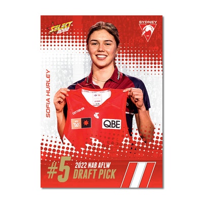 2022 NAB AFLW Draft Pick Cards
