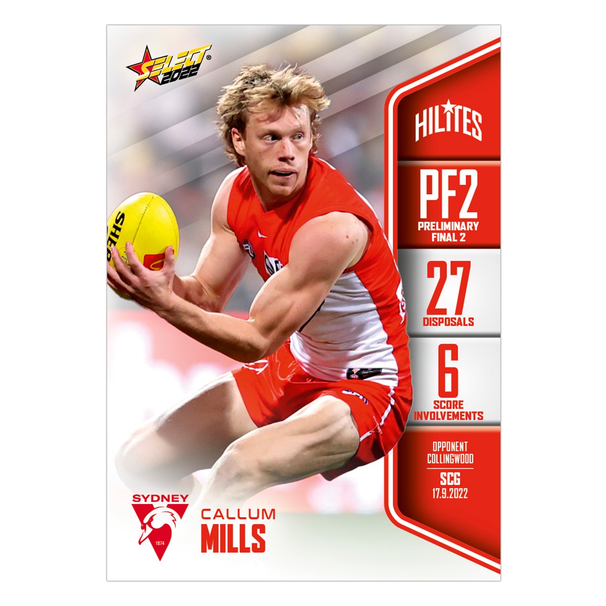 2022 Finals Week 3 Hilites PF2 - Callum Mills - Sydney
