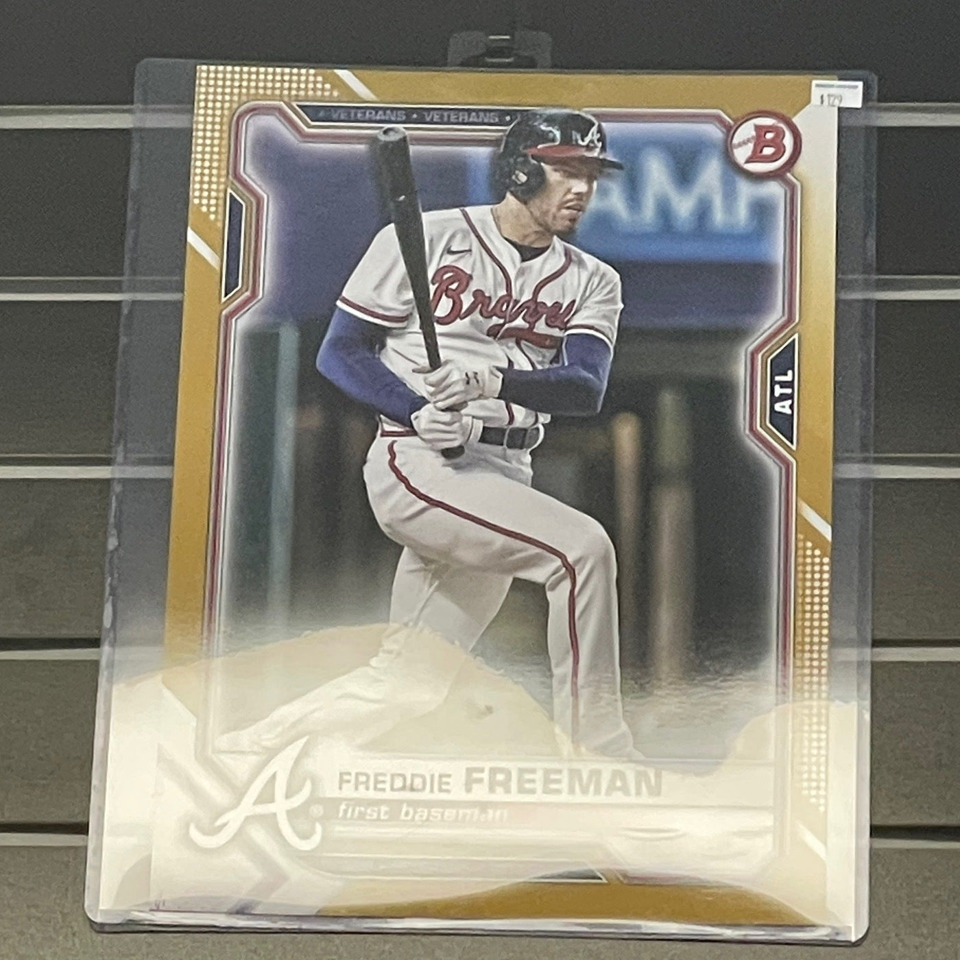 Topps Jumbo Card Freddie Freeman “Through the Years”