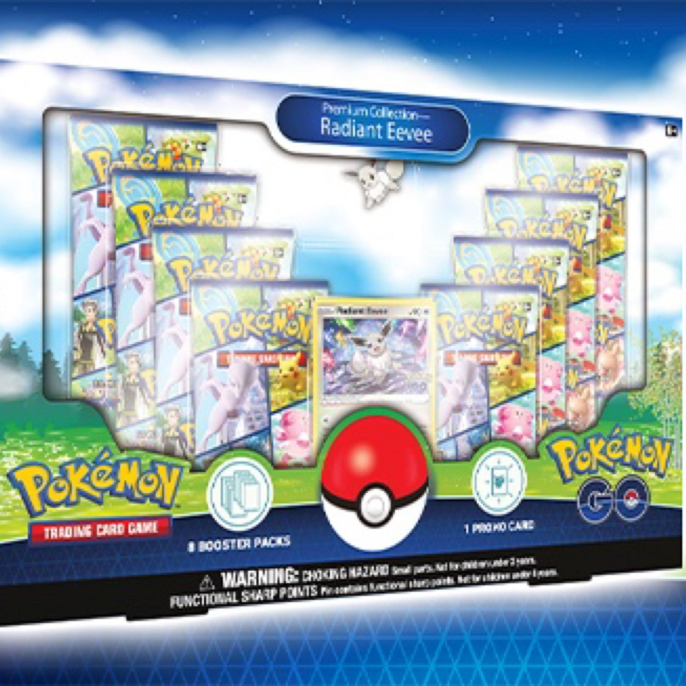 Pokémon Go Radiant Eevee Premium Collection Box