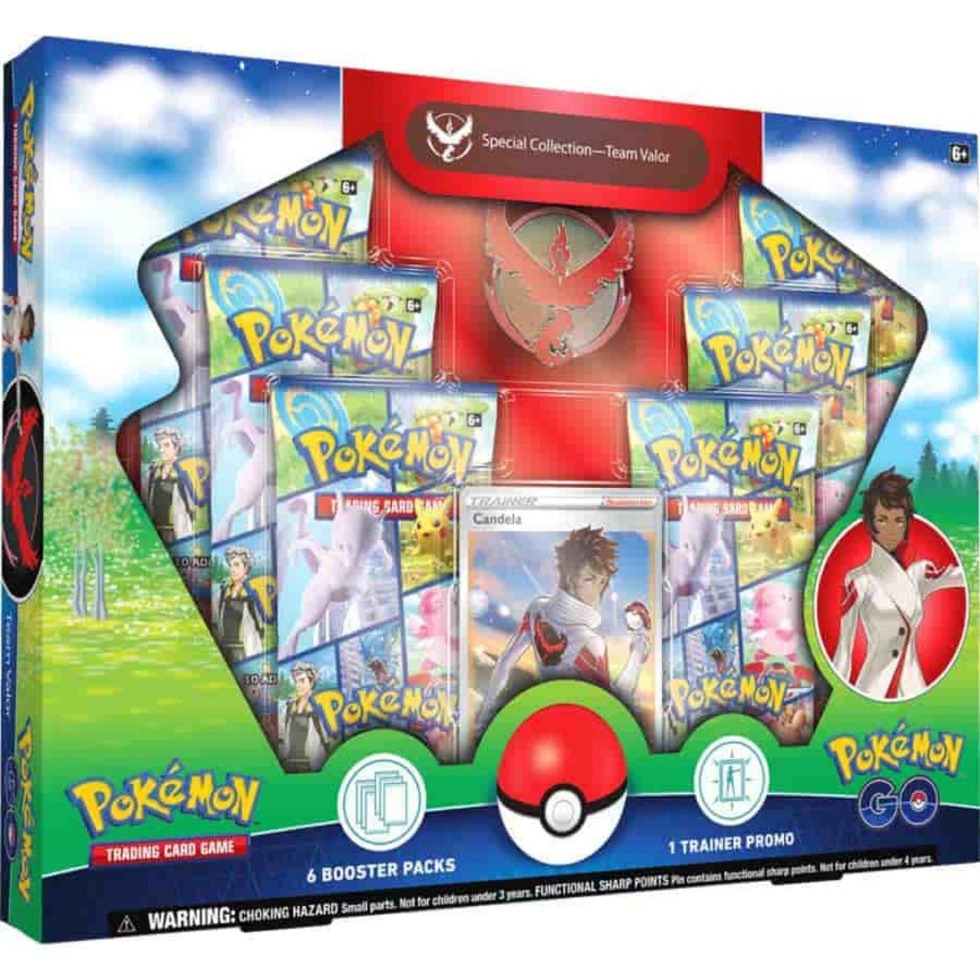 Pokémon Go Team Pin Collectors Box