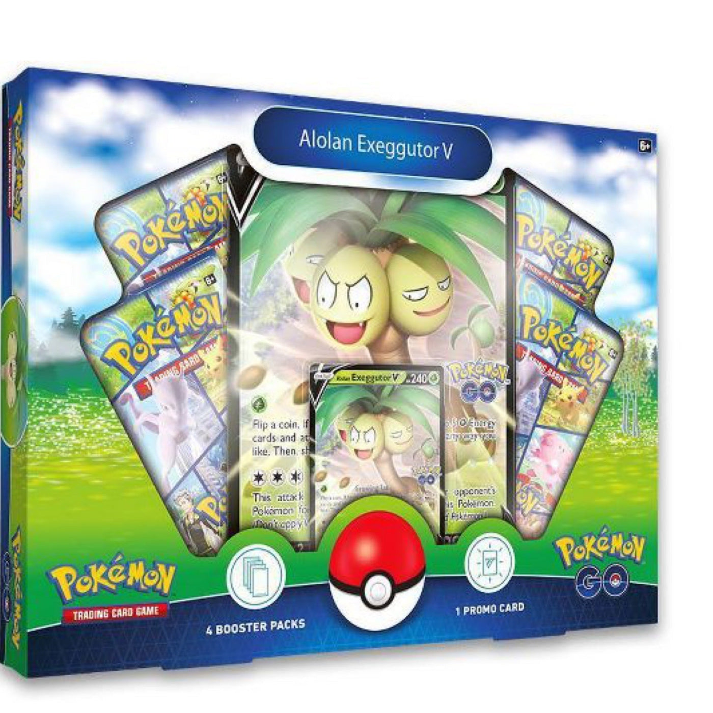 Pokémon Go Alolan Exeggutor V Box
